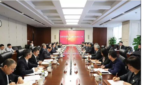 周乃翔會見哈爾濱工業(yè)大學(xué)黨委書記熊四皓、校長周玉